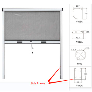 <span class=keywords><strong>Mosquitera</strong></span> Moderna Retráctil de Fibra de Vidrio con Marco de Aluminio, Resistente al Fuego y Ligera - Product Image 3