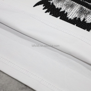 Custom Logo Men's White Tiger Print T-Shirt Short Sleeve O-Neck Casual Cotton Jersey <b>Animal</b> <b>Pattern</b> Streetwear T-shirt - Product Image 4