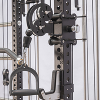 Machine de musculation professionnelle à prix de gros pour la musculation, avec fonction Lat Pulldown et double pile de poids