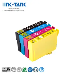 Tinta-TANK 16XL T16XL T1631 T1632 T1633 T1634 16 XL Warna Premium Cartridge IJ Tinta Inkjet Kompatibel untuk Epson WF-2010W Printer