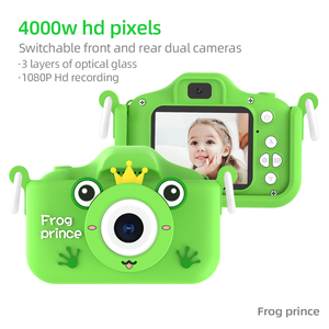 <span class=keywords><strong>2025</strong></span> Crianças <span class=keywords><strong>Mini</strong></span> Câmera Digital 1080P Vídeo Dianteiro e Traseiro CMOS Sensor para Selfies Cartoon Imaging Material Plástico Durável - Product Image 2