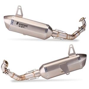 Scarico Slip-On per Moto con Tubo Intermedio e Silenziatore per <span class=keywords><strong>Vespa</strong></span> <span class=keywords><strong>Gts</strong></span> 250 <span class=keywords><strong>Gts</strong></span> <span class=keywords><strong>300</strong></span> 2007-2020 Gts300 - Product Image 3