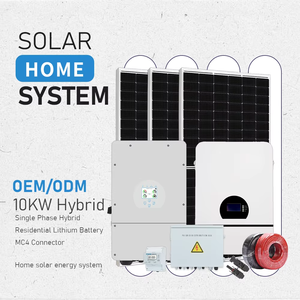 Sistema Solar Completo de 5kwh 10kw Fuera de la Red, con Paneles Solares, Inversor Híbrido y Sistema de Seguimiento Solar, Todo en Uno, 30kw, Conjunto Completo - Product Image 1