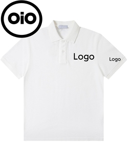 디자이너 제조업체 클래식 스몰 로고 디자인 패셔너블 남성 반팔 폴로셔츠 통기성 좋은 셔츠 캐주얼 폴로셔츠 - Product Image 1