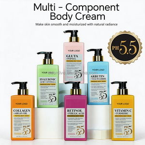 Crema Corporal Iluminadora con Vitamina C y Cúrcuma Recomendada por Dermatólogos de 500 ml, Reduce las Arrugas y Mejora la Elasticidad - Product Image 1