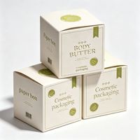 Carpeta de Cartón Blanca con Logotipo Personalizado, con Bolsillos, para Cosméticos y Cuidado de la Piel, Cajas Reciclables para Regalos, Venta al Por Mayor
