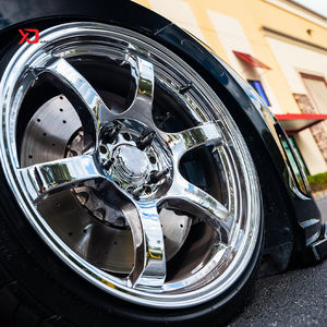 Jantes forgées chromées polies 17 18 19 20 <span class=keywords><strong>pouces</strong></span> Te37sl 5x112 5x114.3 5x120 pour Q50 Q60 G37 M340i F80 G80 F82 F87 - Product Image 4