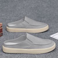 Chaussures décontractées pour hommes, sans talon, en maille respirante, légères, antidérapantes, confortables, pour le quotidien, vente en gros directe usine