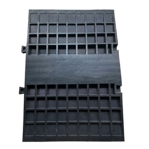 Rampe en <span class=keywords><strong>caoutchouc</strong></span> conforme à la norme ADA avec 5 canaux pour les tuyaux et les câbles pour les événements en intérieur et en extérieur - Product Image 6