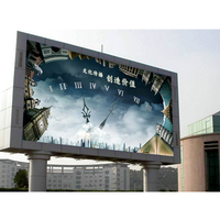 Pré ingénierie autoroute panneau routier acier matériel monté sur pilier panneau d'affichage de publicité extérieure Led Structure d'écran d'affichage