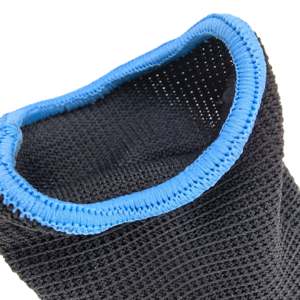 Guantes de Trabajo de Poliéster Negro Duraderos con Recubrimiento de Nitrilo en la Palma, Antideslizantes, Flexibles y Transpirables para Seguridad Industrial - Product Image 6