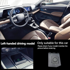 Chargeur sans fil Qi pour voiture Hyundai Accent <span class=keywords><strong>2022</strong></span> - Plaque de charge rapide pour téléphone portable, adaptateur, modification intérieure, pièces automobiles - Product Image 3