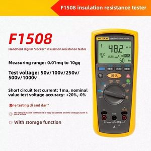 Megóhmetro Digital 1503/1535/1587fc para Pruebas de Resistencia de Aislamiento, con Soporte de Personalización OEM - Product Image 2