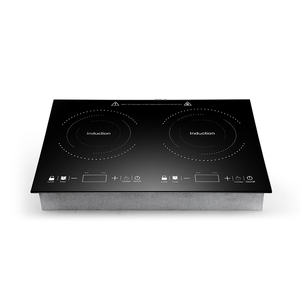 Table de cuisson à induction encastrable numérique à double plaque pour appareils électroménagers - Product Image 4
