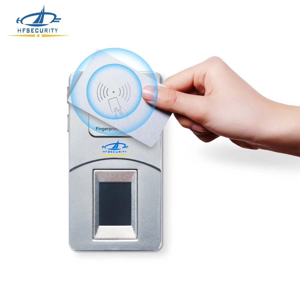 HFSecurity HF7000 Digital Person Biometric KYC Time Attendance Windows Linux Windows Android NFC Fingerprint Reader