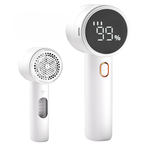 2026 Rechargeable Lint Remover with 3 Speeds 6 Leaf Blades 1200mAh Digital LED Display Remove Pilling for Clothes - Product Image 1