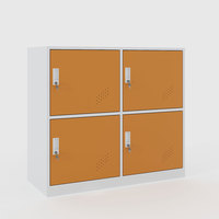 Garde-robe de stockage de gymnase de bureau bon marché armoire en acier casier en métal armoire d'étudiant sac à dos armoire