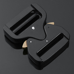 Jiuyuan Alloy <b>Clip</b> Buckle Black Metal Bag Accessory Durable <b>Spring</b> 2022 Q163-35 - Product Image 3
