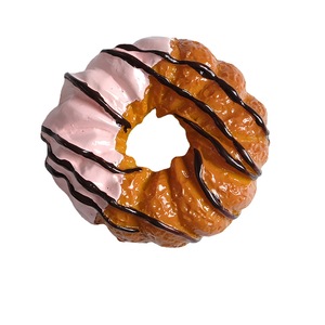 Pegatina de succión magnética decorativa para refrigerador de hamburguesa de pan de Donut de dibujos animados lindo creativo - Product Image 5
