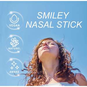 Smiley Nasal Stick con sabor a menta y sandía para una experiencia más refrescante - Product Image 3