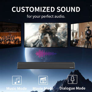 <span class=keywords><strong>Barra</strong></span> <span class=keywords><strong>de</strong></span> <span class=keywords><strong>Sonido</strong></span> 2.0ch para Smart TV <span class=keywords><strong>con</strong></span> Múltiples Entradas ARC/Opt/AUX, Aumento Automático <span class=keywords><strong>de</strong></span> Volumen, Conexión a TV/PC/Juegos/Proyectores - Product Image 3