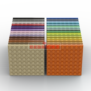 BEBRICKS <span class=keywords><strong>Série</strong></span> de pièces de construction 3033 Plaque 8x8 Blocs de construction Jouet Pièce de base MOC Ensemble de plaques pour garçons et filles Créer - Product Image 6