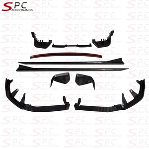 Kit de carrosserie en fibre de carbone sèche de style SPC G60 MP pour BMW série 5 Kit de becquet en fibre de carbone préimprégné pour toutes les nouvelles séries 5 G60 - Product Image 4