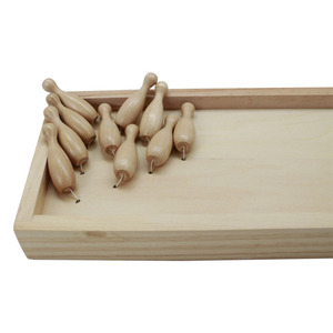Boules <span class=keywords><strong>de</strong></span> <span class=keywords><strong>bowling</strong></span> miniatures en bois, couleur naturelle, <span class=keywords><strong>prix</strong></span> compétitif - Product Image 6