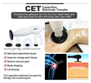 Máquina de Terapia <span class=keywords><strong>Tecar</strong></span> y PEMF 2 en 1 con Pantalla Táctil de 8 Pulgadas, para Uso Animal, Alivia el Estrés, con Capacitación Gratuita - Product Image 4