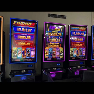 Macchina da Gioco Skill Game Pre-Reveal Florida <span class=keywords><strong>di</strong></span> Grande Successo con Cabinet Curvo in Metallo da 43 Pollici e Luci LED - Product Image 1