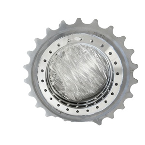 Cadena de oruga y piñón de rueda motriz de alta calidad marca JINNIU para excavadoras y orugas - Product Image 3
