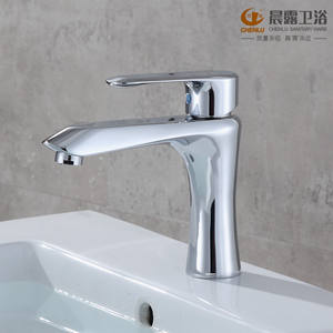 Grifo de Lavabo Chenlu Monomando con Válvula de Cerámica, Acabado Cromado, Montaje en Cubierta, Un Solo Orificio - Product Image 4
