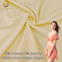 Tissu texturé à bulles respirant et doux 180 GSM, tissu extensible 4 directions pour vêtements de détente, pyjamas, chemisiers, jupes, robes pour femmes