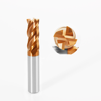 Fraise conique en carbure de tungstène OEM ODM d'usine, fraiseuse CNC, HRC60, 4 flûtes pour bois, plastique, métal