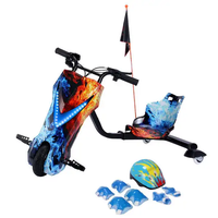 Go Kart Eléctrico de 3 Ruedas para Niños con Motor de 36V250W para Derrapes