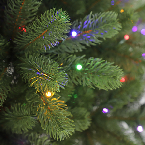 Arbre de Noël artificiel en gros pour décorations de fêtes, arbre de Noël vert en PE avec pied en métal, 6 pieds, 7 pieds, 8 pieds - Product Image 6