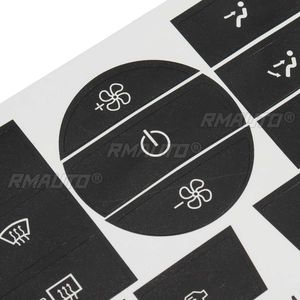 Pegatina Decorativa para Reparar Botones de Control de Climatización de Automóviles Ford Escape y Fusion, para Disimular Botones Desgastados - Product Image 5