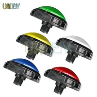 Bouton poussoir à dôme LED lumineux de 100 mm pour équipement de divertissement d'arcade, accessoires pour interrupteurs de machines à poussoir de pièces