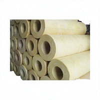Tube en laine de roche flexible industrielle avec feuille métallique pour plomberie complexe, résistant aux hautes températures, longueur personnalisable, isolation thermique
