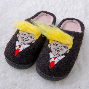 Pantuflas Personalizadas para Mujer, Pantuflas de Casa, Peludas, Cálidas, de Felpa, de Invierno, Pantuflas de Moda para Mujer, Pantuflas Bordadas para Mujer - Product Image 3