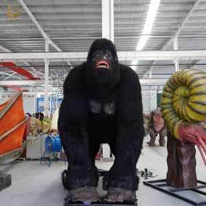 Modèle d'animal animatronique gorille de simulation de parc d'attractions SGAA63 pour centre commercial - Product Image 3