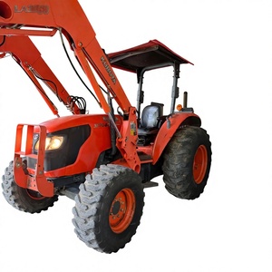 Tracteur à roues d'occasion M7040 avec chargeur LA1153, moteur 68 CV, boîte de vitesses pour usage agricole - Product Image 5