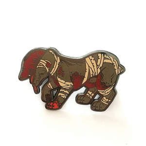 Pin dập nổi Phù Hiệu wiironutterfly Cluth trở lại biểu tượng tùy chỉnh huy chương lưu niệm tùy chỉnh thiết kế kim loại zichinesey religiouseurope động vật - Product Image 4