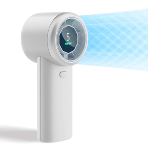 2026 Newest Portable 100 Steps High Speed Type-c Rechargeable Mini <b>Handheld</b> Cooling <b>Fan</b> - Product Image 3