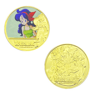 12 pièces de monnaie <span class=keywords><strong>Dragon</strong></span> Ball en <span class=keywords><strong>or</strong></span>, style anime japonais, avec double placage <span class=keywords><strong>or</strong></span> et technique de moulage sous pression, objets de collection et cadeaux - Product Image 2