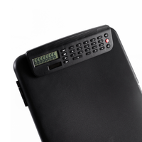Calculatrice presse-papiers avec stockage robuste logo personnalisé dossiers de produits de classement en gros