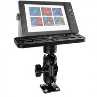 Support de fixation pour sondeur de pêche, support rotatif à 360°, bateau marin, kayak, support composite de qualité marine, compatible Garmin Lowrance B06