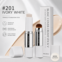 Bâton de fond de teint crème pour le visage, à changement de couleur, détachable, lavable, pour un mélange lisse, en stock, prix de gros, approvisionnement en vrac
