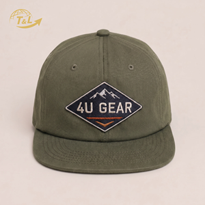 Gorras 4U Personalizadas con Visera Inferior, Gorra de 6 Paneles con Cierre a Presión, Gorras con Logotipo Bordado en 3D Personalizado, Gorras con Cierre a Presión para Hombre - Product Image 2