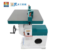 Routeur vertical à bois à broche unique industriel, outil de façonnage multifonctionnel pour acrylique, outil de menuiserie, moteur principal 3KW